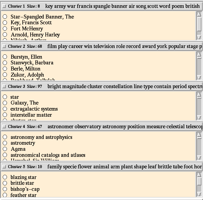 Image of Scatter/Gather interface